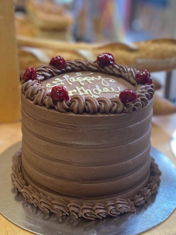 Pink Lane Bakery - Chocolate and Cherry Celebration Cake