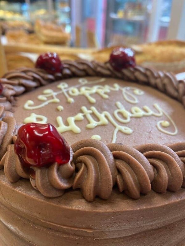 Pink Lane Bakery - Chocolate and Cherry Celebration Cake