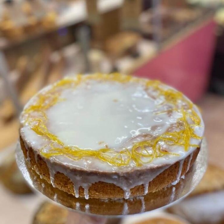 Pink Lane Bakery - Lemon Polenta Cake