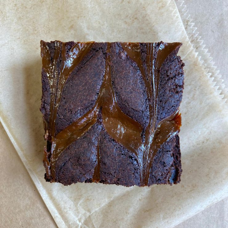 Pink Lane Bakery - Caramel Brownie