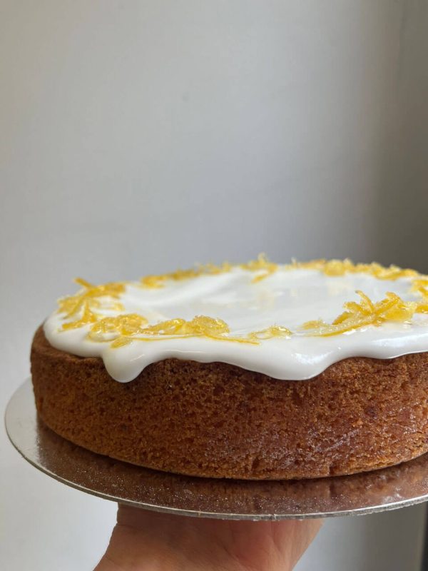 Pink Lane Bakery - Lemon Polenta Cake Alt View