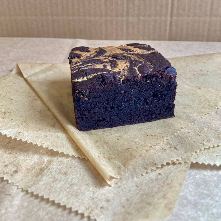 Pink Lane Bakery - Peanut Butter Brownie Profile