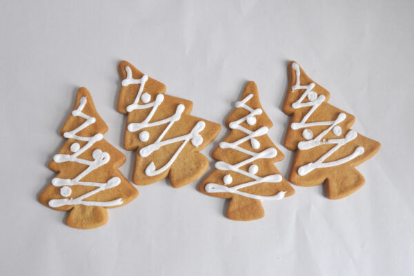 Pink Lane Bakery Gingerbread Trees